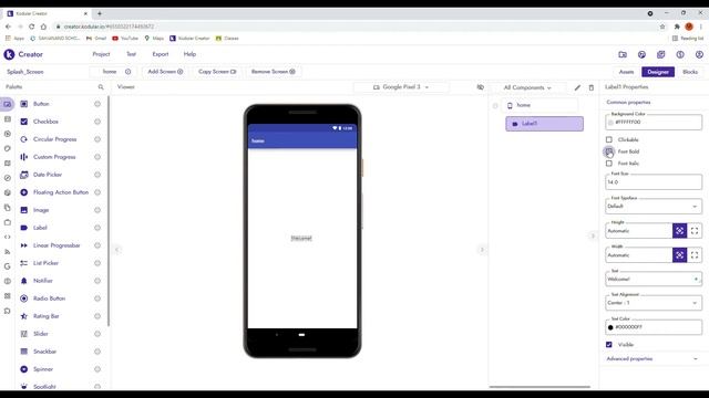 How To Create Splash Screen In Kodular - Splash Screen In Kodular  #2