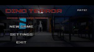 dino terror main menu