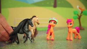 Число и цифра 4. Состав числа 4.(2ч). Здорово быть пони! 1 класс.