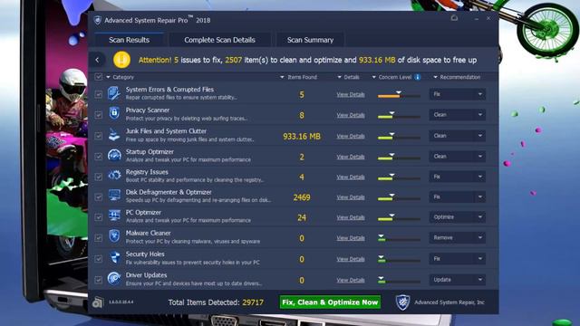 Advanced System Repair Pro 1.6