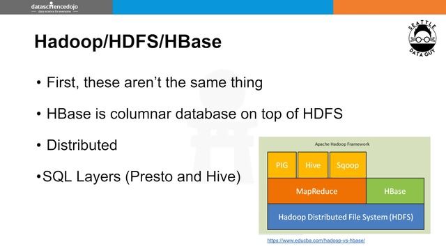 Data Storage Systems: Introduction to Redshift, MySQL, PostGreSQL, Hadoop, and Others