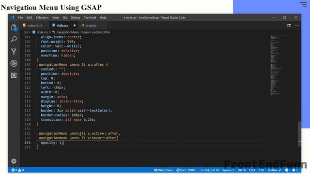gsap animation tutorial - Responsive Sidebar Navigation Menu смотреть онлайн