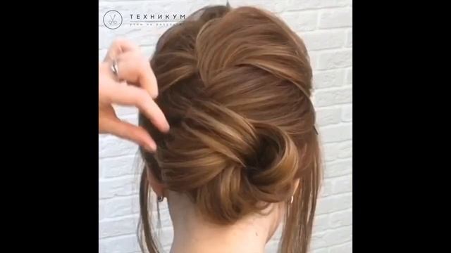 Низкий пучок от Ольги Никифоровой смотреть онлайн