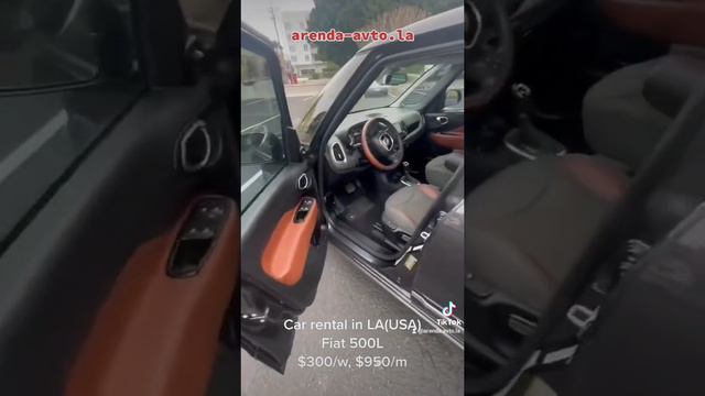 Аренда авто в Лос Анджелесе – прокат Fiat 500L | arenda-avto.la