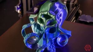 Печать осьминога на 3D принтере Octopus  Печать модели осьминога на 3D принтере