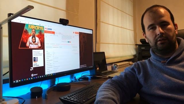 Monitor LG 34WN650-W IPS 34" UW-UXGA 21:9 75Hz no SETUP (UNBOXING e REVIEW) смотреть онлайн