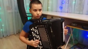 Зарифа на баяне. Разбор 2, 3 часть.