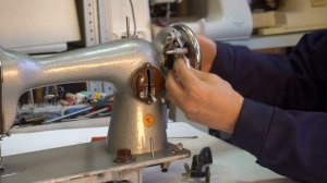 Почему нитка не наматывается на шпульку в швейных машинах 1 и 2 класса?