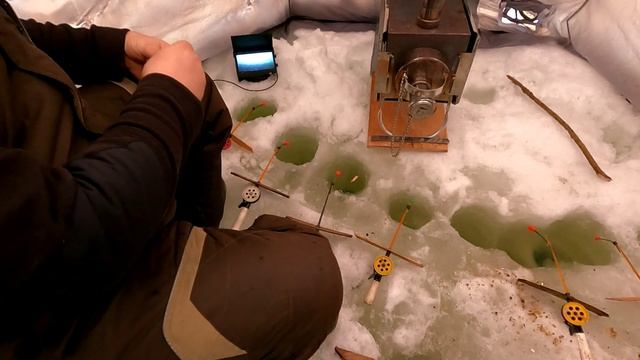 На большую РЕКУ  за сигом и хариусом / Шикарный улов в глухозимье  / Рыбалка ы феврале