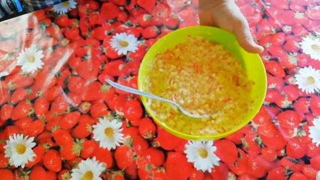 Рецепт оладьев из крабовых палочек
