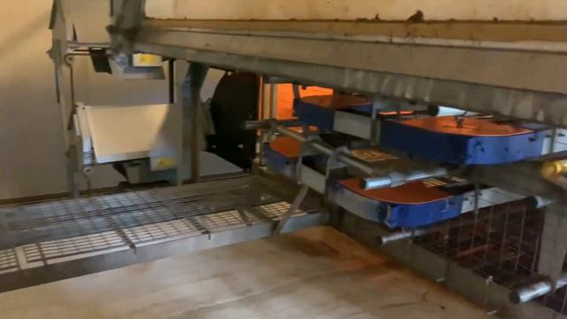 Ферма в Германии.Птицефабрика на 4000 кур. Poultry farm for 4000 chickens.