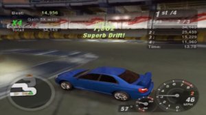 Need for Speed: Underground 2 Gameplay Walkthrough - Subaru WRX Impreza Drift Test Drive