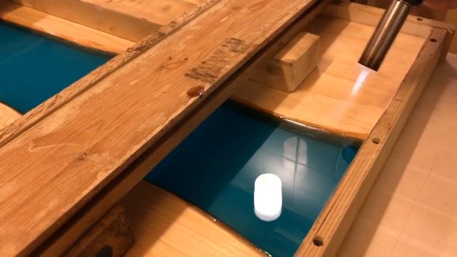 Стол река из эпоксидной смолы. Артлайн. Epoxy resin table.DIY. Artline