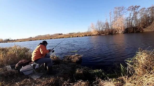 Пикер. Река. Ну и наконец то хороший язь!!! Часть 3. смотреть онлайн
