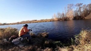 Пикер. Река. Ну и наконец то хороший язь!!! Часть 3.