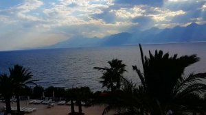 Sonbahar'da Antalya Deniz Manzarası - Dedeman Otel