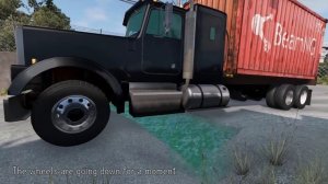 Cars vs Pothole  #11 (a puddle) - BeamNG.Drive