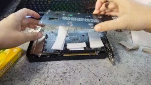 Бэкплейт для Palit GTX1660 6Gb Backplate 1.1