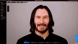 KEANU REEVES ( METAHUMAN,  DEEPFACELIVE, GFPGAN )