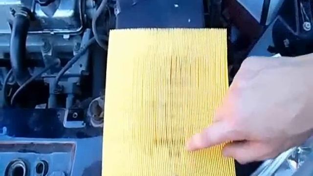 Замена воздушного фильтра. Лада Калина смотреть онлайн