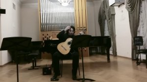 Vladimir Gapontsev plays "Wounds" by Gene Pritsker - Russian premiere.