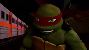 Черепашки Ниндзя Раф и Кейси против робота ниндзя