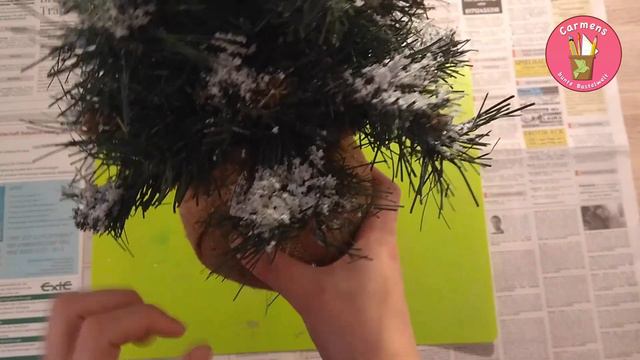 Upcycling Mini Deko-Tannenbaum 🎄 - Alt zu Neu Teil 1 | Watch Me Craft смотреть онлайн