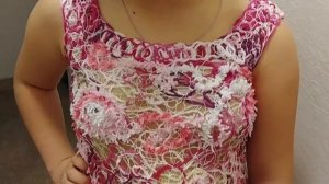 Крейзи вул топик маечка crazy wool top for a girl.