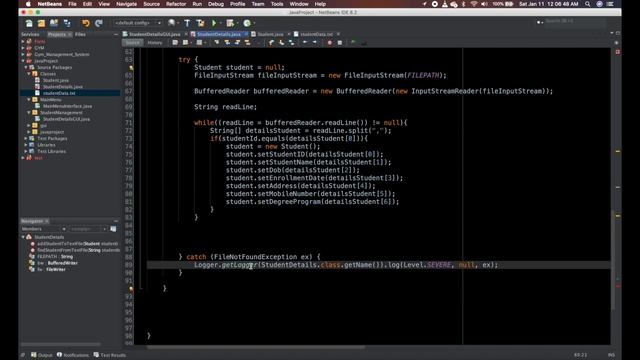 Java in Sinhala 10 With Netbeans - Search Data in Text File смотреть онлайн