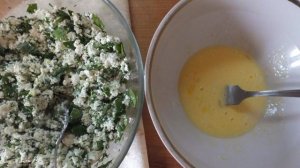 Рулет из лаваша с творогом и шпинатом