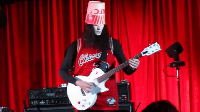 Buckethead LIVE in St Louis April 2016 Mr Sandman? смотреть онлайн