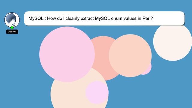 MySQL : How do I cleanly extract MySQL enum values in Perl? смотреть онлайн
