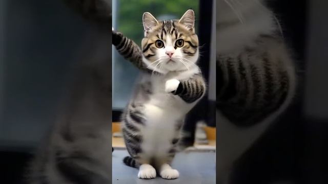 Позитивный котик...