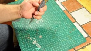 Складной нож, флипер. Folding knife fliper