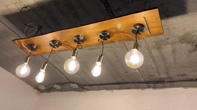 Люстра из слэба. смотреть онлайн