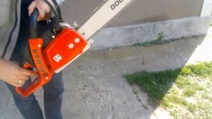 Dolmar 420.Заводим новую бензопилу.