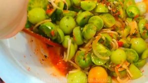 ??ЗНАЛА БЫ РАНЬШЕ ПРИГОТОВИЛА БЫ БОЛЬШЕ!ЗЕЛËНЫЕ ПОМИДОРЫ ПО-ГРУЗИНСКИ!БУДУ ЗАКАТЫВАТЬ МНОГО ПОРЦИЙ