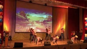 коллектив "Егоза" средняя группа. ДДТ г. Бронницы. Руководитель Вовк М.М.