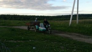 Прицеп к мотоциклу иж юпитер-3.