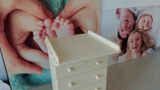 Комод Гандылян Аистенок мини Люкс пеленальный (4 ящика) смотреть онлайн