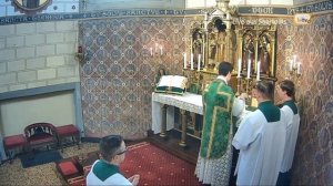 Traditional Latin Mass on 18th Sunday after Pentecost from Saarlouis, Germany 23 September 2018