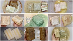 ПОДБОРКА РАЗМОКШЕГО ХОЗЯЙСТВЕННОГО МЫЛА ??♀️ SOAKED SOAP ? ВИДЕО АНТИСТРЕСС ПЕРЕД СНОМ ?