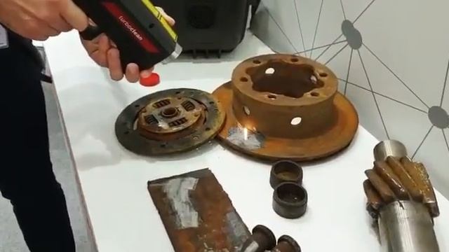 Лазерная чистка от ржавчины