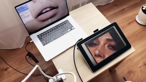 Графический планшет wacom one с дисплеем для ретуши. Обзор ретушеру.