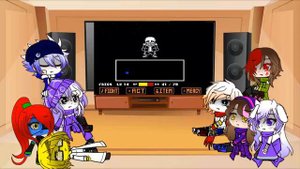 Udertale reacciona aTears In The Rain A Neutral Sans Fight UNDERTALE Fangame Scarm's Take//parte 20