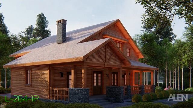 Дом из «Block House»! L-264-1P. смотреть онлайн