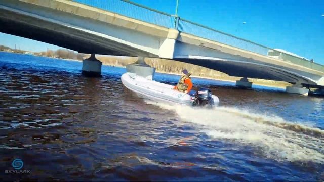 Тест лодок риб SKYLARK 480 + SUZUKI 30 и SKYLARK 500 + PARSUN 50 смотреть онлайн