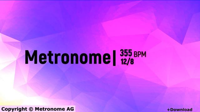 355 BPM Metronome 12/8 смотреть онлайн