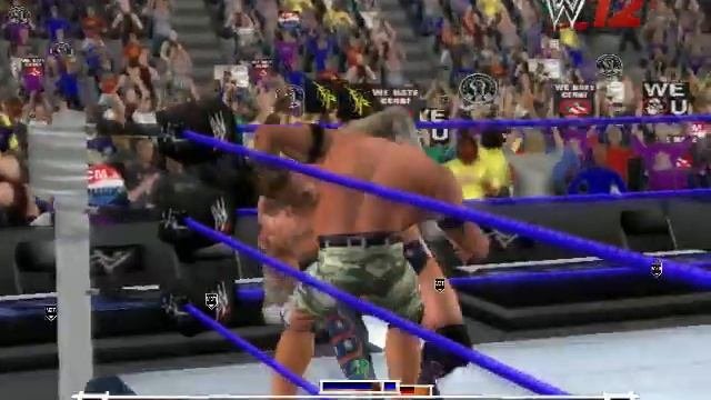 СМ Панк против Джон Сины RAW за WWR(03.09.2012).avi