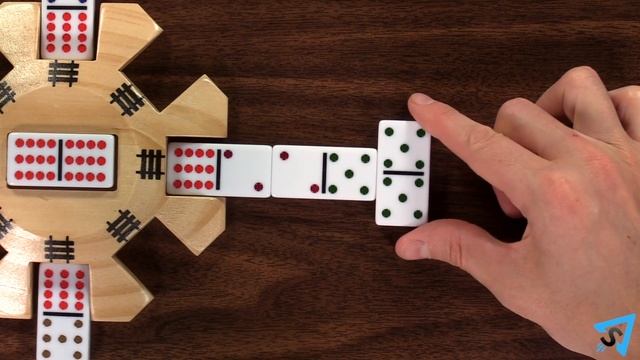 How to play Mexican Train Dominoes смотреть онлайн